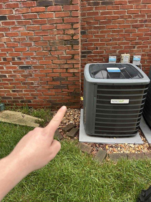 Completed comprehensive Care Plan tune-up service on dual HVAC system with air conditioning and gas furnace units located in basement and upstairs closet. Performed full system inspection, tested electrical components and relays, verified proper wiring connections, and inspected outdoor condenser unit. Customer-supplied filters (16x25x1 and 16x25x2) were installed, and both systems were confirmed to be operating within manufacturer specifications.