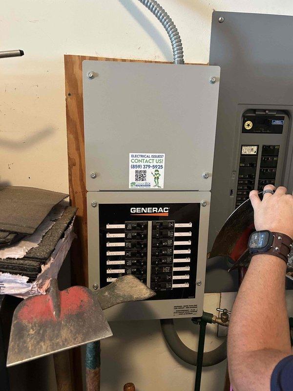Completed comprehensive maintenance service on Generac Guardian Series 17kW air-cooled standby generator, model G0062420, serial number 8375429. Performed thorough inspection of physical location, generator enclosure exterior and interior condition, and verified proper mounting on concrete pad. Conducted complete fuel system inspection and battery electrical testing to ensure reliable starting capability. Executed high and low voltage electrical connection testing at both the generator unit and transfer switch panel to verify proper power transfer functionality.

Replaced spark plugs, air filter, and oil filter as part of routine maintenance schedule. Performed valve adjustment as needed to maintain optimal engine performance. Conducted comprehensive system verification testing in both manual and automatic modes under load conditions to confirm proper operation of all components including the transfer switch and circuit protection devices. All systems tested successfully and unit retur