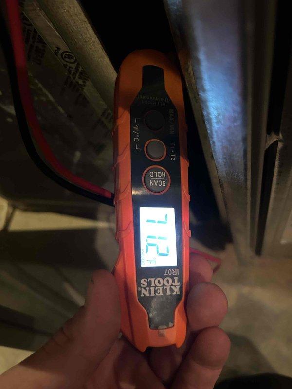 Completed comprehensive Club Duo maintenance on two air conditioning units and two gas furnace systems. Performed full system inspections including temperature differential measurements, electrical component testing, and visual equipment assessments. All units operating within normal parameters with proper airflow and temperature readings documented at 71.2°F during testing sequence.