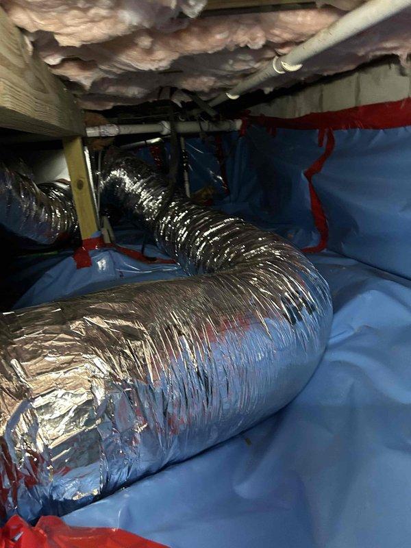 Completed Gold Level prepaid maintenance on single-system residential HVAC unit with air handler located in crawl space accessed through garage. Performed comprehensive inspection of Guardian-branded equipment, flexible metallic ductwork, and associated components including insulated supply lines, PVC condensate drainage, and electrical connections. Customer supplies own 20x20x1 filter for system; verified proper airflow and confirmed all mechanical components operating within manufacturer specifications.