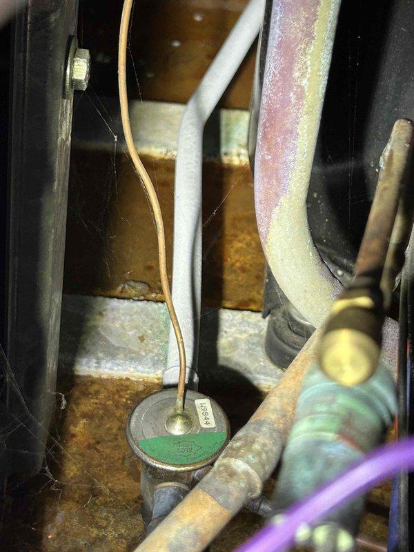 Completed comprehensive Club Trio maintenance service on residential HVAC system including air handler and water heater. Performed full system inspection, filter replacement, coil cleaning, refrigerant level verification, electrical connection testing, and condensate drain line clearing on the air handler unit. Inspected water heater for proper operation, checked temperature and pressure relief valve, examined anode rod condition, and verified all connections and venting. All components found operating within manufacturer specifications with no immediate repairs needed. Documented equipment condition with photographs showing minor age-related corrosion on some metal piping components but overall system integrity remains sound. Customer's care plan maintenance now current for 2024.