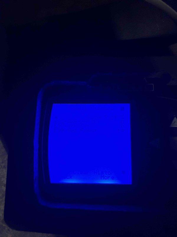 Responded to no cooling complaint on 2-year-old geothermal HVAC system. Performed diagnostic evaluation of system controls and thermostat interface, capturing documentation of digital display and control panel operation. System assessed and photos taken for service records.
