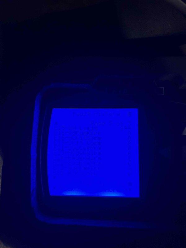 Responded to no cooling complaint on 2-year-old geothermal HVAC system. Performed diagnostic evaluation of system controls and thermostat interface, capturing documentation of digital display and control panel operation. System assessed and photos taken for service records.