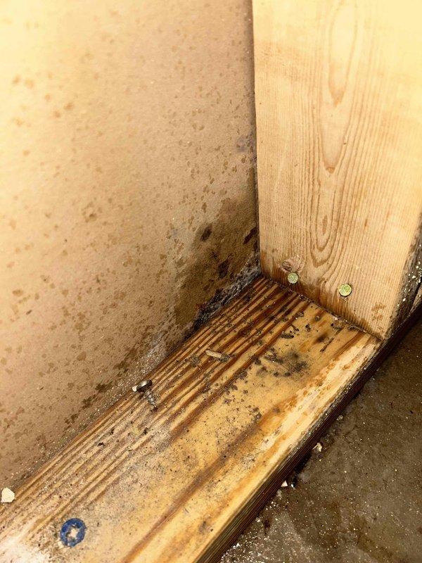 Responded to water leak at indoor HVAC unit in basement. Upon inspection, discovered missing drain plug on condensate system causing steady drip onto floor and surrounding area. Located and reinstalled proper threaded drain plug, tested system operation, and confirmed leak was resolved with no further water discharge.