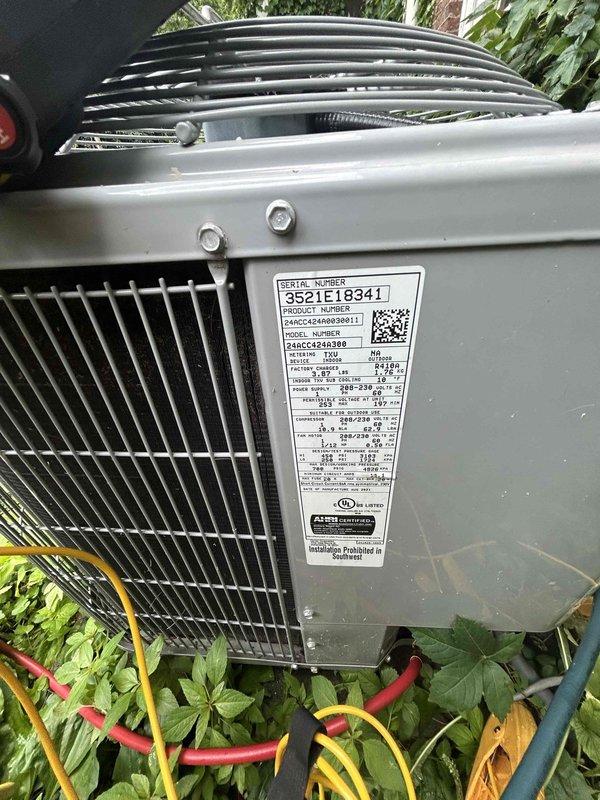 Performed comprehensive Club Trio maintenance on multiple HVAC systems including one AC/gas furnace unit, two heat pump/air handler combinations, and one heat pump/gas furnace system located in various zones throughout the property. Conducted complete system diagnostics using calibrated test equipment to verify proper refrigerant pressures, temperatures, and overall system performance on all outdoor condensing units. Inspected all accessible equipment in upstairs and downstairs bedrooms, garage, and crawl space, checking electrical connections, verifying proper airflow, and ensuring all safety controls were functioning correctly across all systems.