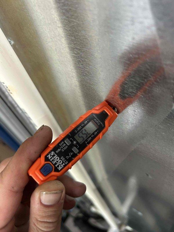 Responded to no cooling call on 15-year-old geothermal heat pump system with flashing red fault indicator at indoor unit. Performed diagnostic testing using digital multimeter and clamp meter to assess electrical parameters and compressor amperage draw. Identified system fault through electrical measurements and visual inspection of condensation patterns on ductwork, indicating potential issues with refrigerant circuit or compressor operation requiring further evaluation and repair recommendations.