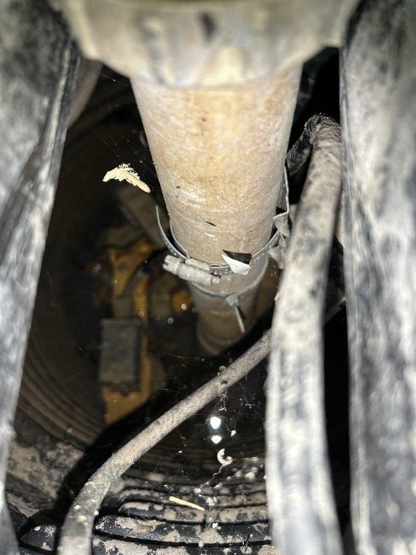 Completed routine plumbing inspection of residential water heating system. Inspected A.O. Smith water heater, verified proper operation of copper supply lines, brass fittings, and flexible gas connections, and documented system condition with no immediate issues identified.