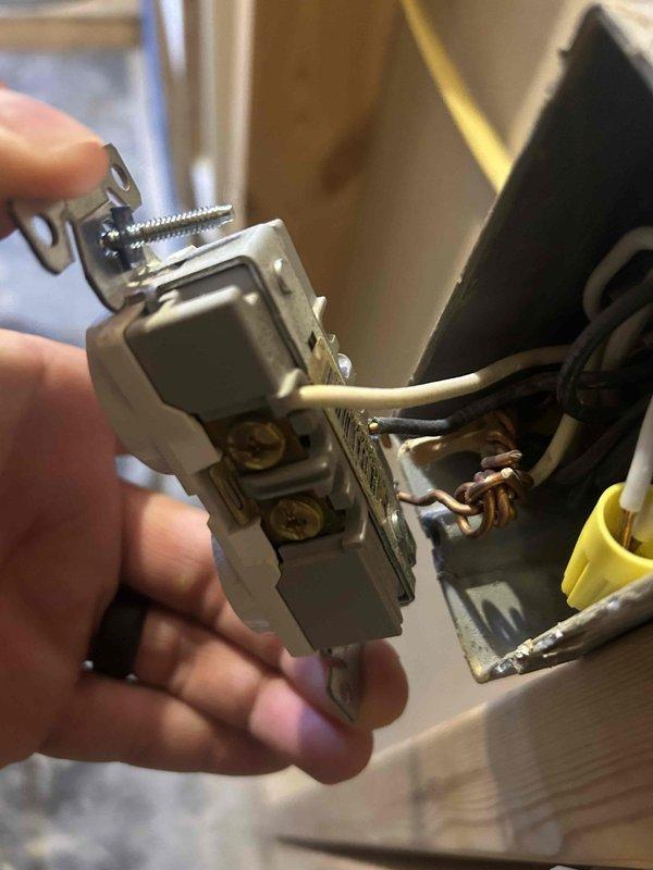 Responded to pre-purchase home inspection concerns regarding ungrounded and unsafe electrical outlets in the basement. Performed comprehensive evaluation of the electrical system, including inspection of outlet boxes, wiring configurations, and grounding conditions. Identified missing ground connections at multiple receptacle locations and documented findings with photographic evidence for the real estate transaction.