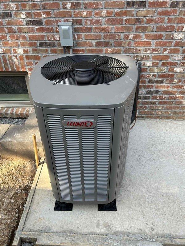 Completed final walkthrough and quality assurance inspection for multi-system HVAC installation. Set outdoor condensing unit for additional basement system, performed pressure test, evacuated system, and charged to manufacturer specifications. Modified garage ductwork by replacing oversized return grille with appropriately sized supply register to correct airflow distribution. Conducted comprehensive inspection of entire residence and garage to verify all components operational, connections secure, and installation complete per project specifications.