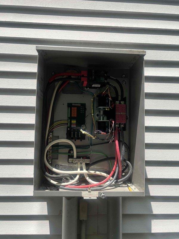 Completed scheduled three-year preventative maintenance on Generac natural gas standby generator, serial number 3012532471, with automatic transfer switch serial number 3012934297. Performed comprehensive inspection of all mechanical and electrical components, verified proper operation of control panel and ATS functionality, checked all wire connections and safety systems, and documented equipment condition through photographic records.