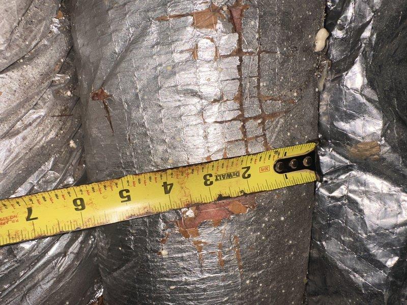 Conducted on-site evaluation for mini-split system installation to replace existing HVAC infrastructure. Assessed current ventilation components and deteriorated ductwork showing significant corrosion and wear, documented measurements and existing conditions, and provided comprehensive equipment recommendations and brand options for ductless mini-split system replacement.