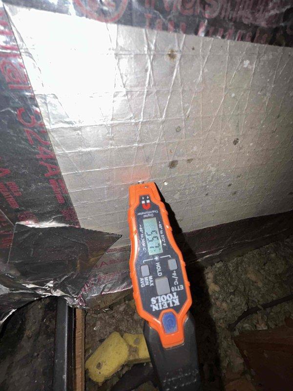 Completed comprehensive AC tune-up and preventative maintenance on Club Trio system consisting of three heat pumps and two air handlers with indoor units located in basement and attic. Performed full system diagnostics, temperature differential measurements showing 52.1°F readings in attic unit, inspected all components including ductwork and condensate lines, verified refrigerant levels, tested electrical connections, and confirmed optimal operation of all five units. All equipment operating within manufacturer specifications with no deficiencies noted; customer-supplied filters to be installed by homeowner.