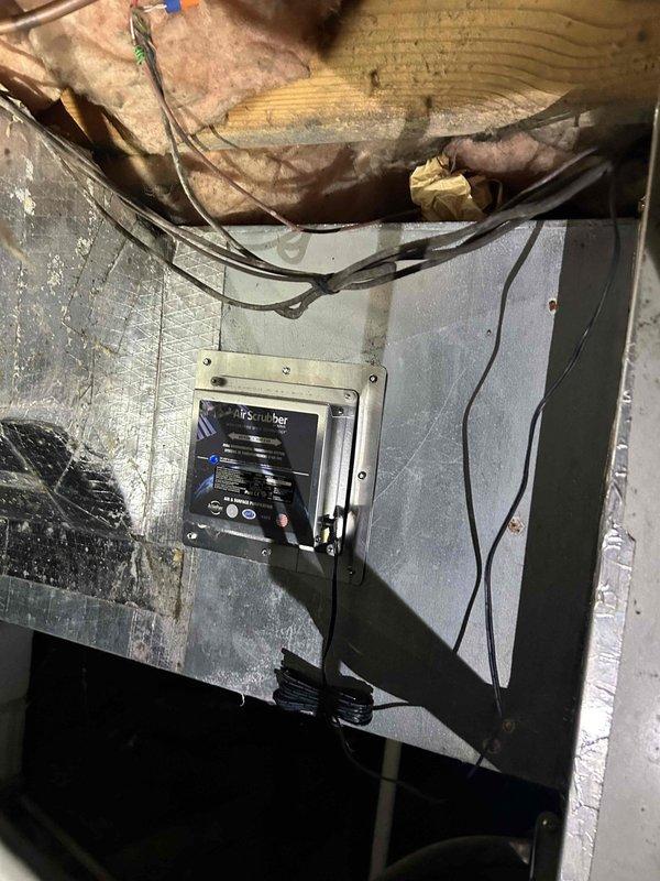 Responded to service call for four non-functioning garage outlets. Conducted electrical diagnostics to identify circuit fault affecting all four receptacles, which remained inoperative despite customer's previous replacement attempts. Traced wiring through crawl space to locate source of power loss, installed four new outlets, restored proper electrical function to all garage receptacles, and verified circuit operation and grounding integrity.