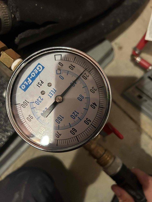 Completed Gold Level preventive maintenance on dual-system HVAC installation. Performed comprehensive inspection of both systems including pressure checks, refrigerant level verification, and operational testing of all components. All gauges reading within normal parameters, with system pressures verified at proper levels. Customer providing their own air filters per service agreement.