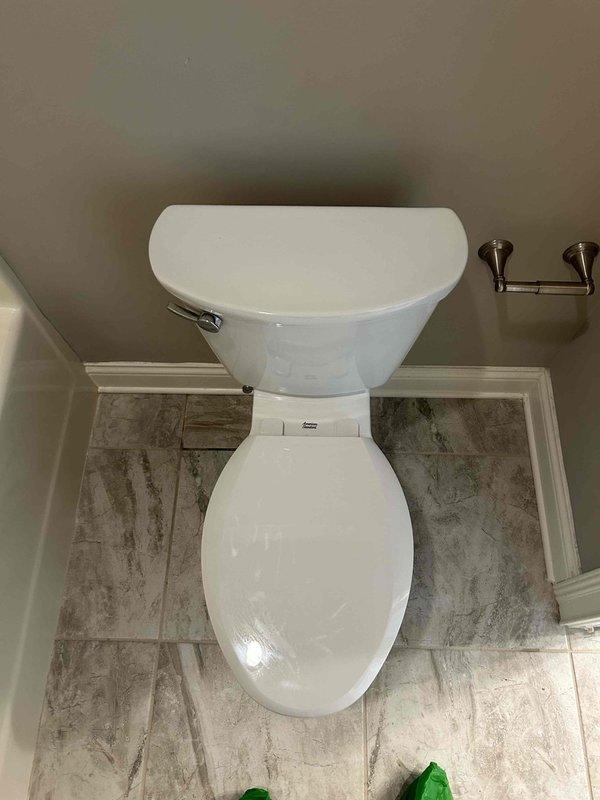 Responded to service call for non-flushing toilet in residential bathroom. Upon arrival, identified complete blockage preventing flush mechanism from clearing bowl. Utilized professional drain auger to clear obstruction from toilet trapway and restore proper flushing function. Tested flush operation multiple times to verify complete clearance and proper water flow. Toilet now operating normally with full flush capability restored.