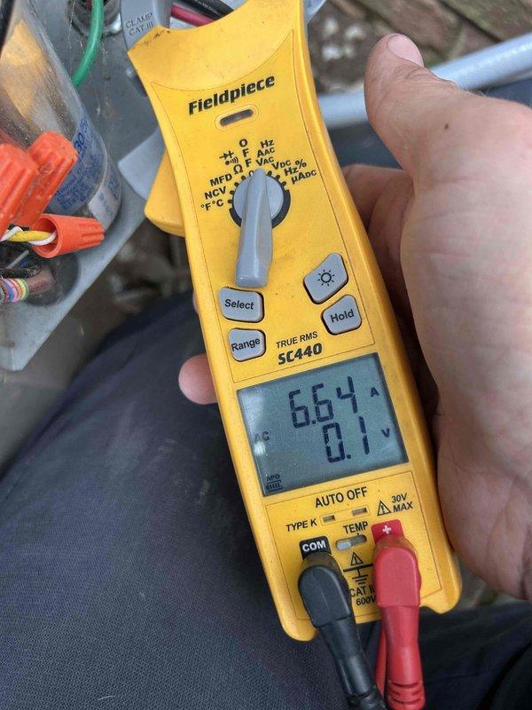Completed comprehensive Care Plan tune-up service on two HVAC systems located in attic and basement. Performed full diagnostic testing on both air conditioning and gas furnace units, including electrical measurements of capacitor microfarad readings and amp draw verification using digital multimeter to ensure all components operating within manufacturer specifications. Customer advised that 16x25x1 filters are not included in service plan.