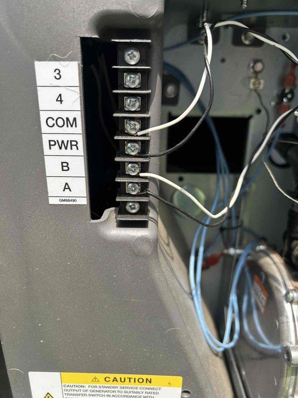 Performed startup and commissioning procedures on Kohler standby generator system. Inspected electrical panel connections, verified proper wiring terminations at terminal blocks, confirmed circuit breaker installations, and validated grounding connections. All control wiring, power connections, and safety interlocks were tested and found to be functioning within manufacturer specifications.