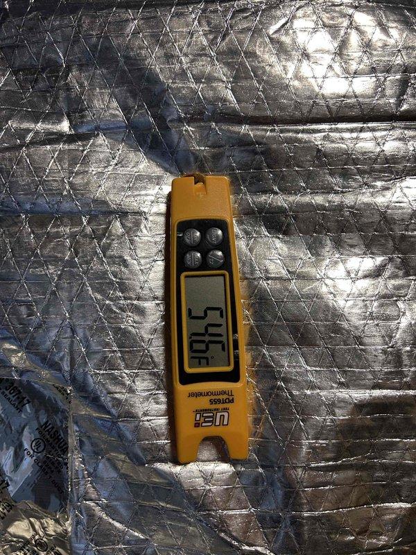 Completed Gold Level prepaid maintenance on a 2022 AC/gas furnace system located in garage. Performed comprehensive tune-up including temperature verification at 70°F on supply plenum insulation, inspected dual-run capacitor rated at 40+5µF 440VAC with all electrical connections secure, and documented system condition with photos. Customer provides 14x24x1 filter for routine replacement.
