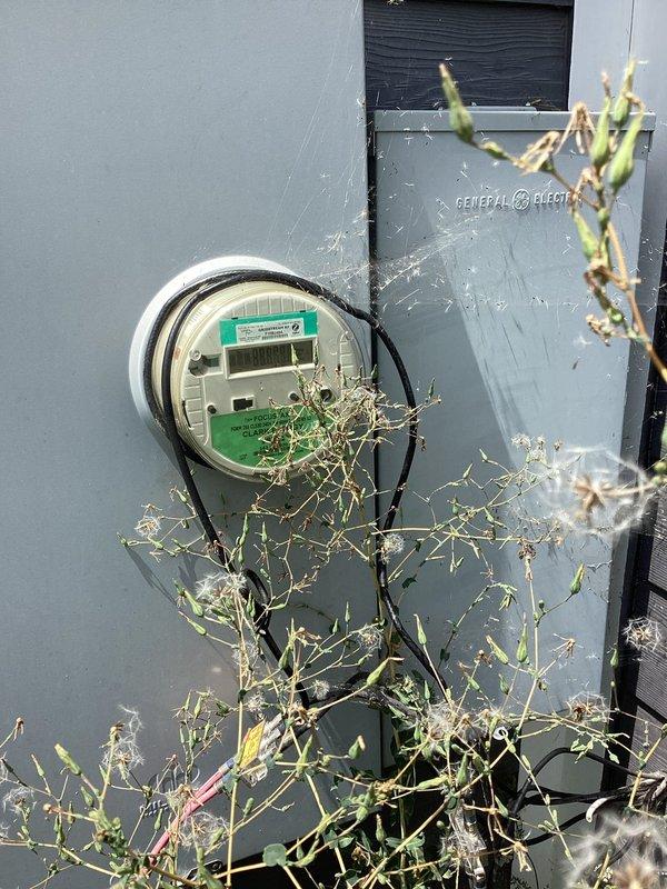 Conducted comprehensive site assessment for generator installation and gate power supply. Evaluated existing electrical infrastructure including utility meter, General Electric breaker panel, and exterior receptacle to determine capacity and compatibility for proposed generator connection. Documented current electrical service configuration and identified necessary clearance work around utility equipment due to overgrown vegetation obstructing access to meter and panel. Assessed exterior outlet condition and verified grounding for potential gate operator power source. Prepared detailed estimate for generator installation including required transfer switch, load calculations, and separate circuit routing for automated gate system power supply.