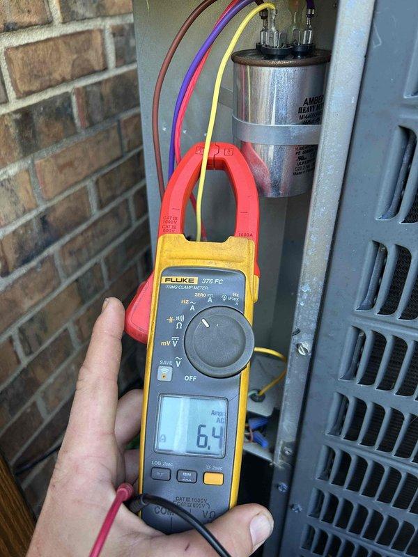 Completed Gold Level prepaid maintenance on single AC system located in garage. Performed comprehensive tune-up including electrical diagnostics with amp measurements on compressor circuit, verified capacitor operation and connections, and conducted full system evaluation. Customer provided filters for installation during service visit.