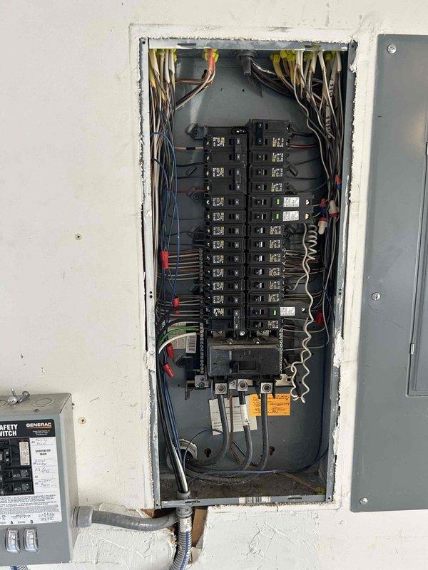 Completed comprehensive electrical inspection of residential property for prospective home purchase. Performed thorough evaluation of main electrical panel and subpanel, examining circuit breaker configuration, wire connections, bus bar integrity, and overall system safety. Documented panel conditions, wiring arrangements, and electrical distribution components to provide assessment of the home's electrical system for buyer due diligence.