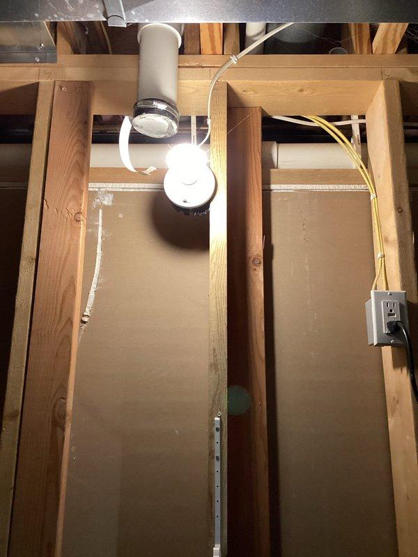 Conducted on-site assessment for replacement of existing 50-gallon tall power vent gas water heater. Evaluated current installation including venting configuration with PVC pipe system routed through attic space, copper supply lines, and gas connections. Documented existing equipment specifications and mechanical room conditions to provide accurate replacement estimate for comparable power vent gas unit.
