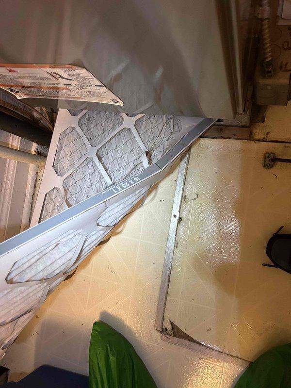 Performed second opinion evaluation on 13-year-old HVAC system after previous contractor recommended coil replacement. Conducted comprehensive system inspection including visual assessment of air handler, ductwork connections, and filtration components. Measured supply air temperature at 53.8°F and evaluated airflow characteristics through plenum and distribution system. Inspected evaporator coil accessibility, insulation integrity at duct seams, and overall system operation. Provided findings and recommendations to customer regarding repair versus replacement options based on current system condition and performance metrics.