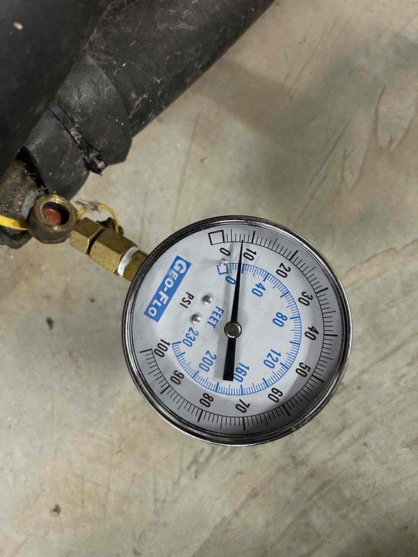 Completed Care Plan tune-up on geothermal heat pump system located in basement. Performed comprehensive system diagnostics including pressure testing and amperage readings. Measured system pressures using calibrated gauge, confirming refrigerant levels within manufacturer specifications at 492 PSI. Verified electrical performance with clamp meter, recording amperage draw to ensure compressor and pump operations are functioning properly. Inspected all electrical connections, wiring harnesses, and control components for signs of wear or deterioration. Documented filter condition per customer request with photographs for their records. All system parameters checked and found operating within normal range. Unit left in proper working order with no deficiencies noted.