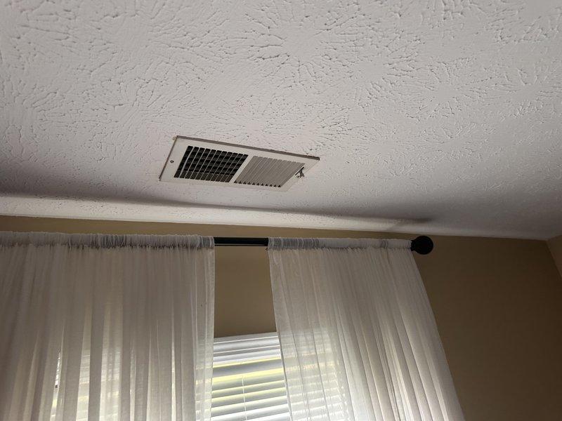 Completed comprehensive HVAC system replacement estimate for residential property with 46-year-old furnace and 12-year-old air conditioning unit. Assessed existing equipment condition, including attic-mounted ductwork and ceiling-mounted supply register, and provided Tempstar brand replacement options per customer specification for immediate installation needs.