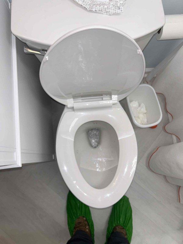 Completed comprehensive plumbing inspection of residential bathroom and kitchen facilities per promotional campaign. Conducted visual assessment of toilet assembly, flush mechanism, water supply lines, and drain system, as well as kitchen sink plumbing including faucet operation, spray assembly, drain connections, and water flow in dual-basin configuration. All fixtures inspected for leaks, proper operation, and potential maintenance concerns, with photographic documentation provided to homeowner.