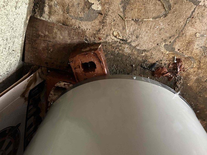 Removed and hauled away existing leaking water heater from basement. Installed new Bradford White 50-gallon electric tall water heater, connecting all electrical and plumbing lines, and verified proper operation and functionality before completing the service.