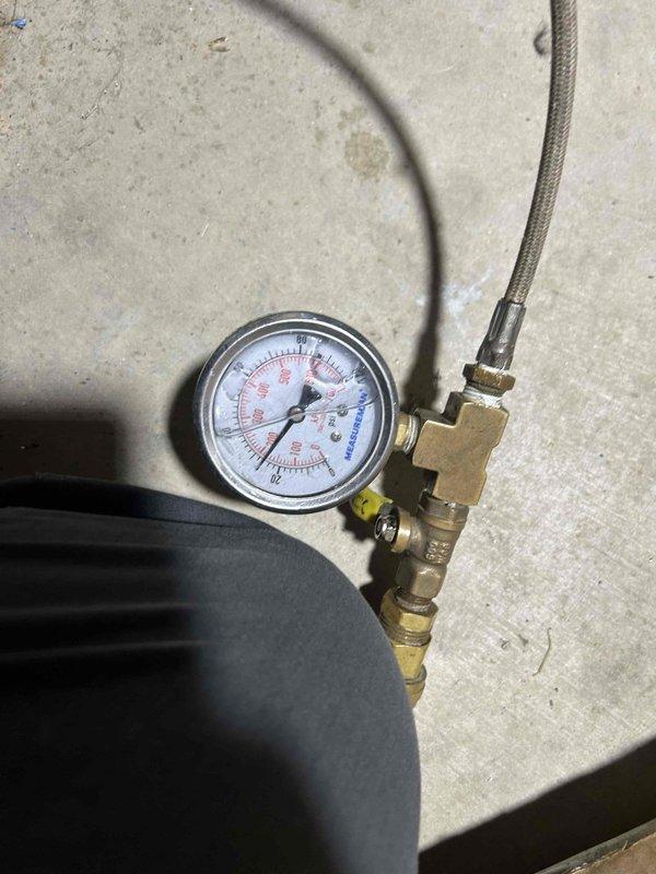 Responded to no cooling complaint on residential HVAC system experiencing intermittent 4-hour pressure shutdown cycles. Performed diagnostic testing using pressure gauges and electrical meter to assess system operation and identify root cause of shutdown issue. Measured amperage draw at 0.66 amps on blower motor circuit and inspected capacitor, wiring connections, and control components within air handler cabinet. Evaluated refrigerant pressures and system performance to determine if pressure switch cycling was related to refrigerant charge, airflow restriction, or control malfunction. Discussed findings with homeowner regarding the intermittent pressure shutdown condition and reviewed previously recommended part replacement on older secondary unit to prevent future component failure.