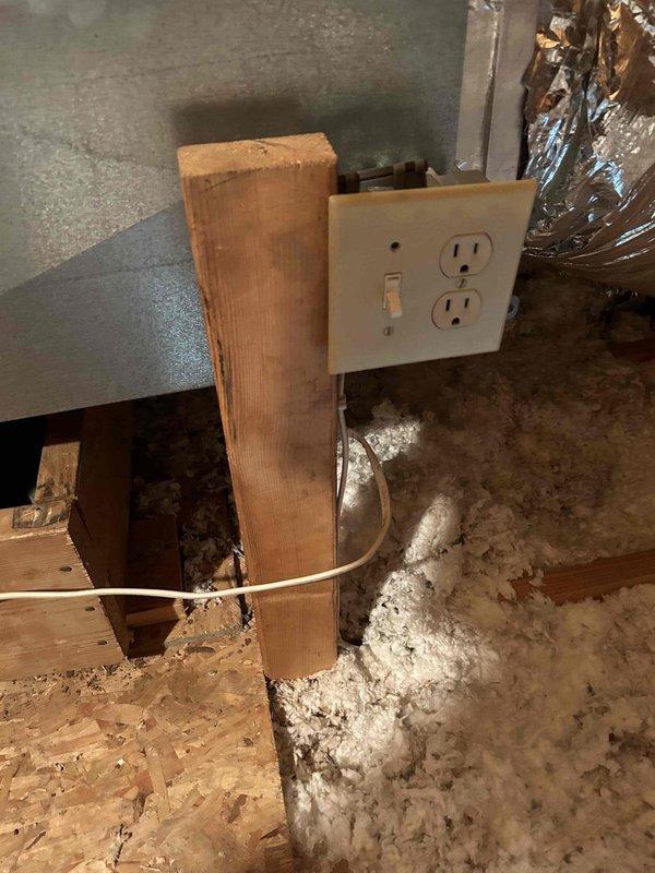 Completed full residential HVAC system installation for second floor, including Carrier Performance Series 3-ton 17 SEER2 air conditioning unit (model 26SPA636W023), Carrier 3-ton evaporator coil (model CVAMA3617XMA), and Carrier 70K BTU 80% efficiency gas furnace (model 58SB0B070M17--12). Installed two Ecobee Premium Smart Thermostat Pro units with room sensors to control both first and second floor systems. Ran new ductwork through attic space with proper insulation and support, including rigid metal supply ducts and flexible insulated branch lines. Removed and disposed of existing equipment, obtained necessary permits, and ensured all work met code compliance standards. Protected hardwood flooring and maintained clean work environment throughout installation, with particular attention to preventing marks on walls and ceilings during attic access.