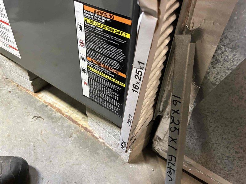 Completed Club Single maintenance on gas furnace and air conditioning system. Performed standard inspection of furnace unit in basement, verified capacitor specifications at 45 microfarads, and documented equipment condition with photos. System operational with no deficiencies noted during visit.
