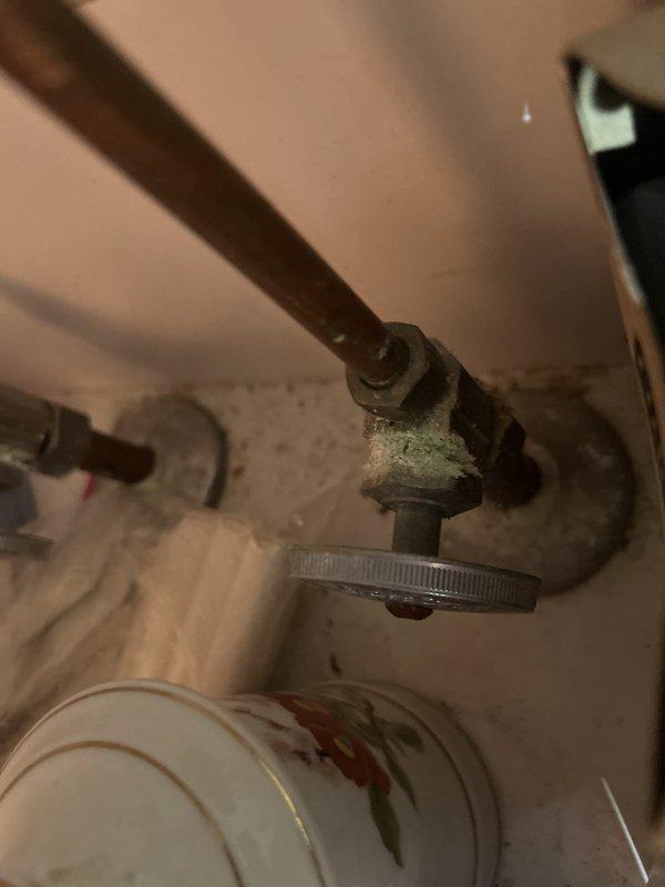 Completed comprehensive plumbing system inspection as part of preventative service agreement, examining all accessible fixtures, supply lines, and drain assemblies. Inspected under-sink plumbing including PVC P-trap configuration and shut-off valve assemblies, noting minor corrosion and mineral deposits on copper supply line connections and valve bodies consistent with normal water exposure over time. All plumbing components found to be functional and intact with no active leaks detected at time of inspection.