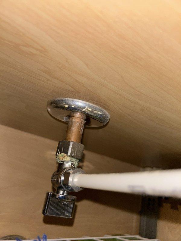 Completed comprehensive plumbing inspection as part of preventative service agreement (PSA). Evaluated copper supply line connections, shut-off valves, and fixture assemblies throughout the property, documenting existing conditions including visible patina and corrosion on older copper piping sections and under-sink plumbing components. All fixtures and connections were assessed for proper operation and potential maintenance needs.