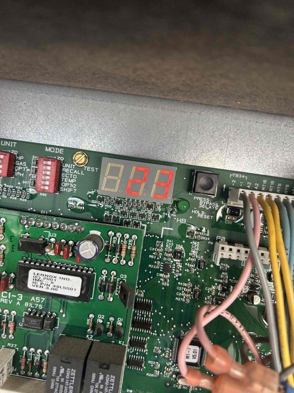 Responded to Unit 4 hallway system with low refrigerant charge indicated by subcooling reading of 5°F and elevated superheat. Performed diagnostic testing confirming refrigerant loss on circuit. Added refrigerant to system and recommended comprehensive leak search to identify source of refrigerant loss and determine repairability of leak location.