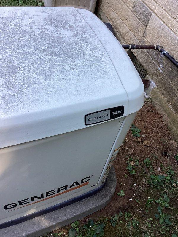 Responded to no power condition at residential property where utility company confirmed power present at meter. Upon arrival, inspected electrical system and determined issue was related to Generac Guardian 16kW backup generator transfer system. Examined transfer switch panel and associated components including Siemens main breaker and control module with AC circuit indicators. Diagnosed malfunction in automatic transfer switch preventing proper power distribution from utility source to home circuits. Restored full power to residence by addressing transfer switch operation and verifying all circuits functioning properly.