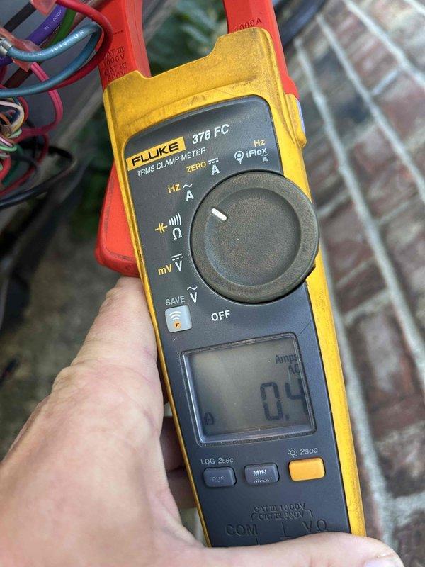 Completed Club Duo maintenance service on two heat pump systems and two air handler units located in attic and basement. Performed comprehensive system inspections, measured electrical amperage readings using clamp meter to verify proper compressor and motor operation, checked all electrical connections and wiring, and inspected refrigerant line sets and mounting hardware. Customer provided their own filters for installation during this preventative maintenance visit.