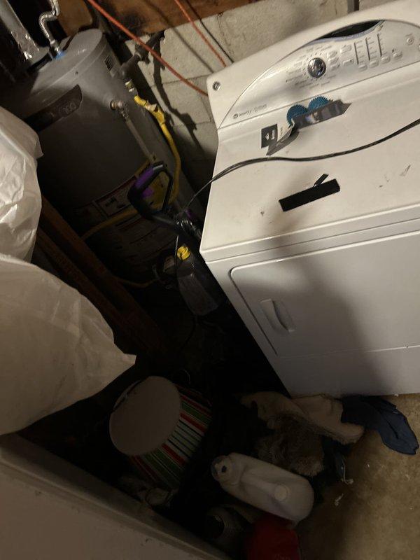Responded to clogged sink line complaint and accessed crawl space beneath residence to inspect drain system. Located and cleared blockage in main drain line using appropriate plumbing equipment. Verified proper drainage flow restored to kitchen sink and tested system to ensure complete resolution of stoppage issue.
