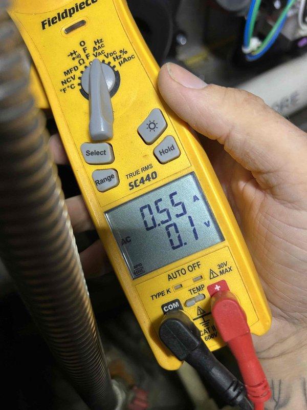 Completed Gold Level prepaid maintenance on residential HVAC system consisting of air handler and gas furnace. Performed comprehensive system inspection including electrical connections, wire pass-throughs, and control wiring. Verified voltage readings using digital multimeter, confirming proper electrical supply to unit. Inspected air handler mounting, ductwork connections, and mechanical components for wear and proper operation. Customer-supplied filters were noted. Mini-split system present on property but excluded from maintenance plan coverage per agreement. All covered equipment operating within normal parameters at time of service.