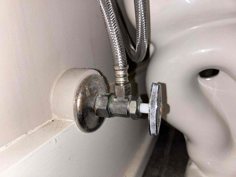 Completed toilet tank rebuild by replacing worn flapper and fill valve assembly. Upon inspection, found deteriorated flapper causing running water and fill valve showing signs of age with discolored water in tank. Removed old components, installed new flapper and fill valve mechanism, and adjusted water level for proper operation. Verified shut-off valve functionality and inspected supply line connection for any leaks. Tested flush cycle multiple times to ensure proper seal and refill operation. System now functioning correctly with no leaks detected.