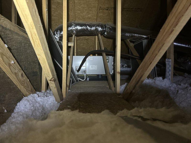 Completed comprehensive Care Plan tune-up on dual HVAC systems: System 1 (garage closet-mounted Bryant gas furnace/heat pump requiring 1x16x25x1 filter) and System 2 (attic-mounted air handler/heat pump requiring 5x12x12x1 filters). Performed full preventive maintenance inspection, system diagnostics, and operational testing on both units to ensure optimal performance and efficiency. Customer advised that filters are not included in Care Plan coverage.