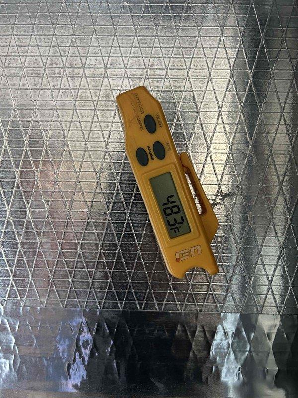 Completed Gold Level preventative maintenance tune-up on single-system residential HVAC unit located in garage. Performed comprehensive system diagnostics including electrical measurements and temperature readings using calibrated test equipment, verified proper operation of air conditioning components, and inspected condenser coil condition. Replaced 16x25x1 air filter as part of routine maintenance protocol to ensure optimal airflow and system efficiency.