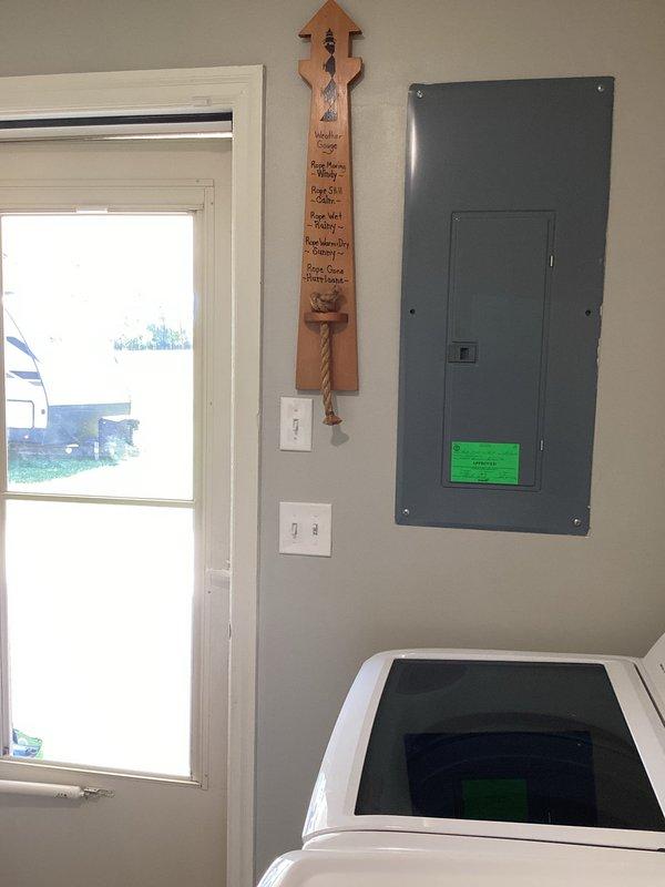 Conducted electrical estimate for 50-amp breaker installation in preparation for future hot tub connection. Inspected existing electrical panel located in utility room, assessed panel capacity and available breaker spaces, and documented current electrical configuration. Provided customer with quote for installation of dedicated 50-amp circuit to accommodate hot tub specifications upon delivery.