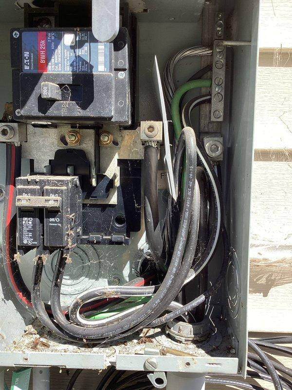 Conducted electrical estimate for 50-amp breaker installation in preparation for future hot tub connection. Inspected existing electrical panel located in utility room, assessed panel capacity and available breaker spaces, and documented current electrical configuration. Provided customer with quote for installation of dedicated 50-amp circuit to accommodate hot tub specifications upon delivery.
