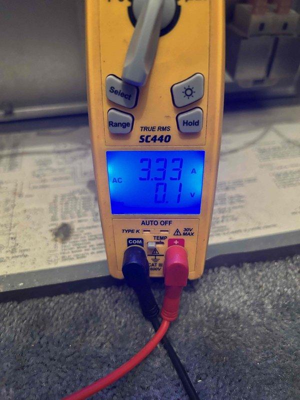 Completed Gold Level preventative maintenance on dual HVAC system in two-story residential property. Serviced air conditioning and gas furnace units located in upstairs closet and basement, performing comprehensive inspection of electrical components, refrigerant lines, and system controls. Replaced customer-supplied air filters (16x25x1 and 20x20x1), verified amperage draws and voltage readings using digital multimeter, and confirmed proper operation of all system components including electrical connections, mounting hardware, and safety controls.