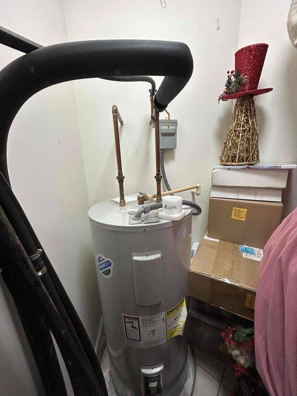 Completed comprehensive Care Plan tune-up on GEO system installed in 2013 located in utility closet. Performed standard maintenance inspection, verified system operation, and documented equipment condition with photographs. Customer will continue to provide their own filters for ongoing maintenance.