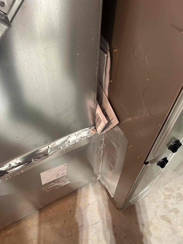 Completed installation of Bryant 100K BTU two-stage 97% AFUE Evolution gas furnace model 987TA66100C21 in residential basement location. Removed and properly disposed of existing furnace equipment, then positioned and secured new unit with all necessary ductwork connections, including metallic supply plenum and flexible return air ducting. Installed copper refrigerant line connections to integrate with existing air conditioning system, ensuring compatibility with current wall thermostat control. Completed all electrical connections, gas line hookup, and combustion venting per manufacturer specifications and local code requirements. Applied required permits and performed final system testing to verify proper two-stage operation, airflow, and safety controls. System is fully operational and compatible with existing second-floor HVAC equipment.