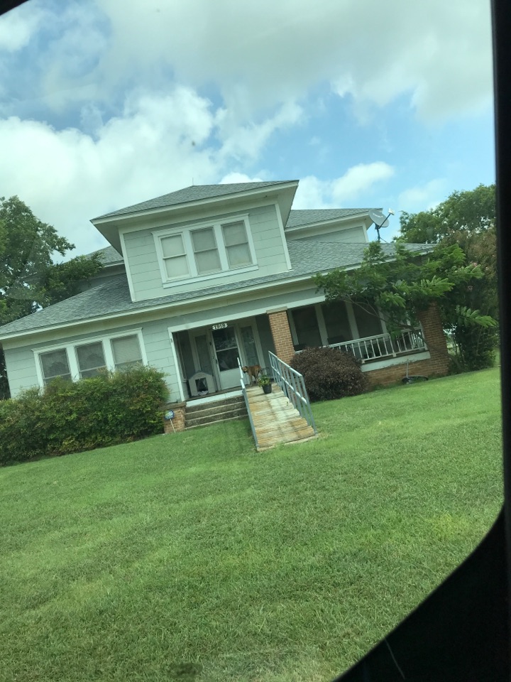 Working on a air conditioner for a family in Rhome 